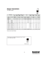 Datasheet 2N6549 manufacturer Central